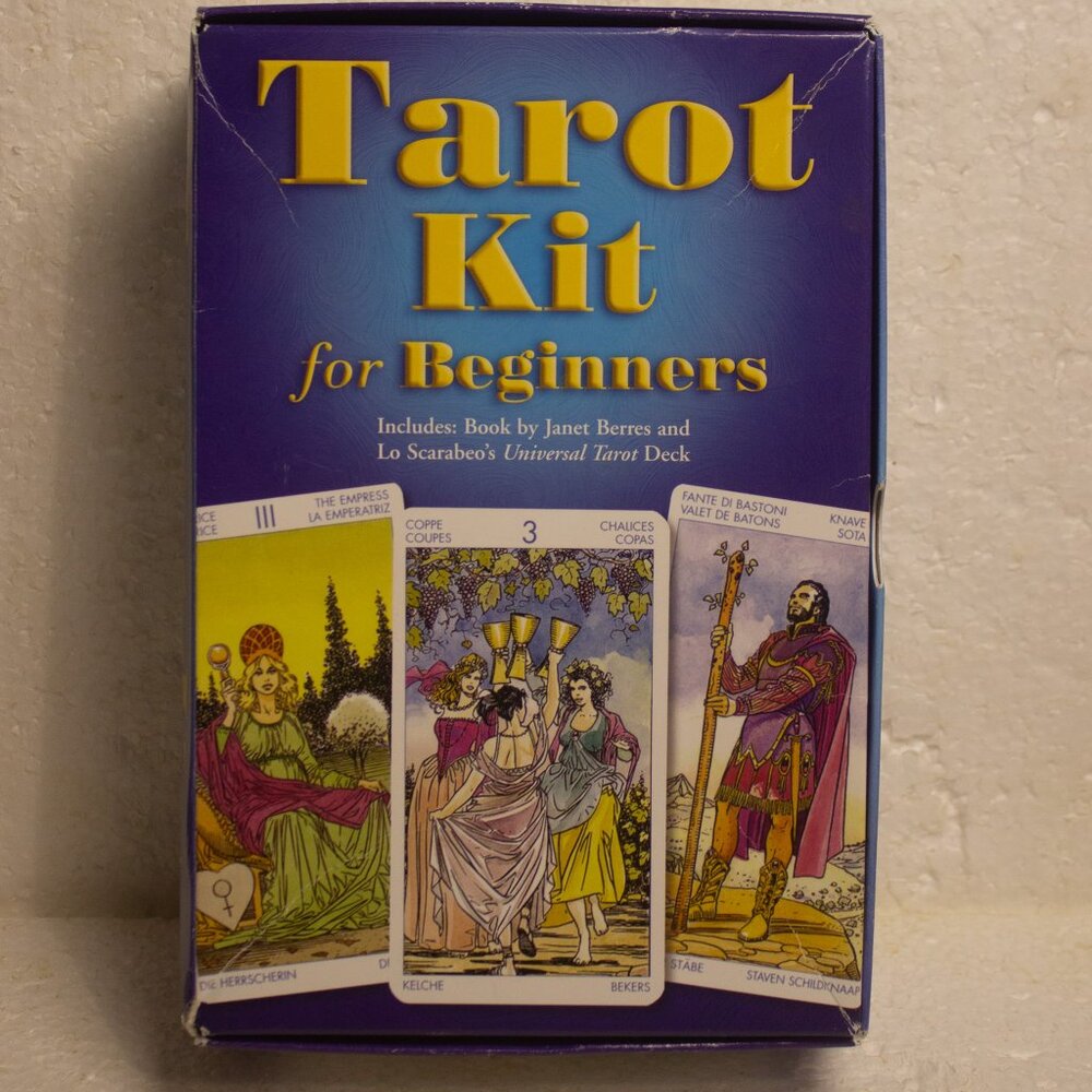 Tarot Kit for Beginners Including Book and Deck of Tarot Cards